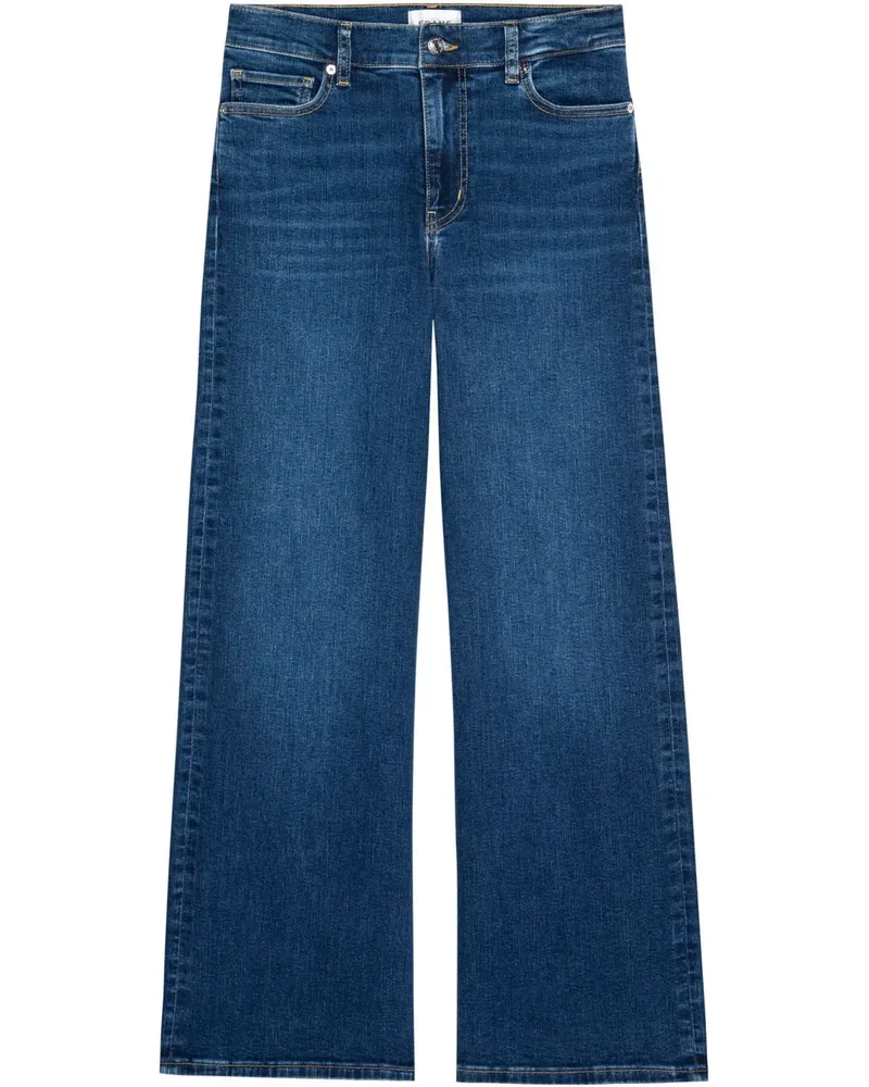 Frame Denim Jeans mit weitem Bein - Blau Blau