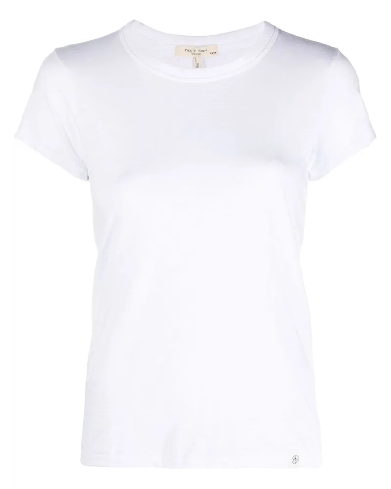 Rag & Bone The Slub T-Shirt Weiß