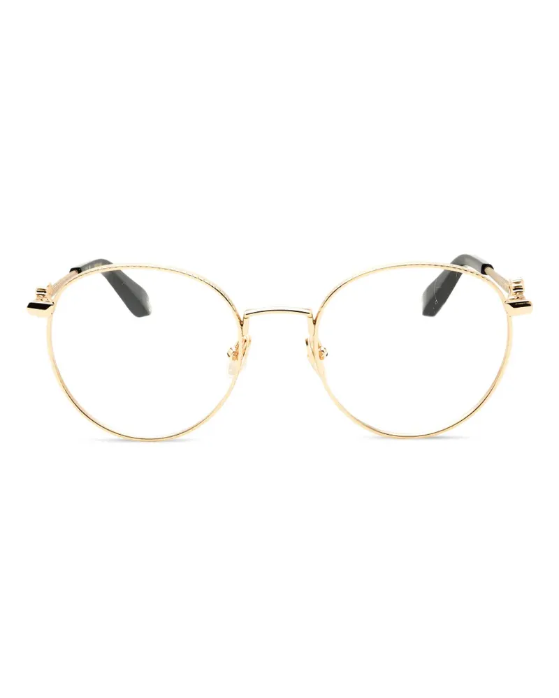 Roberto Cavalli Brille mit rundem Gestell - Gold Gold