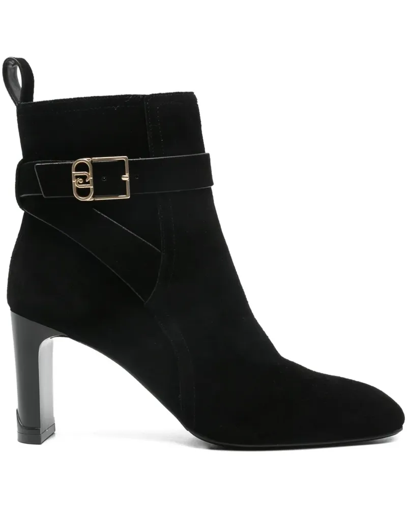 Liu Jo Stiefel mit Logo-Detail 88mm - Schwarz Schwarz