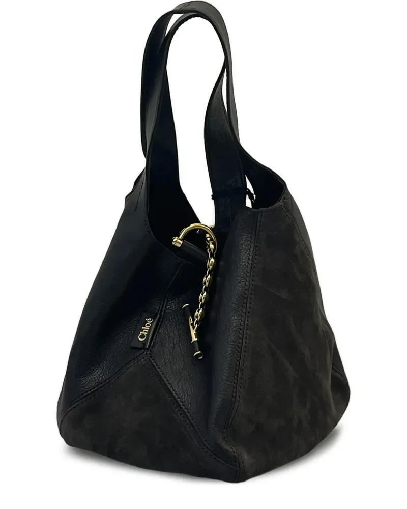 Chloé Kleine Schultertasche - Schwarz Schwarz