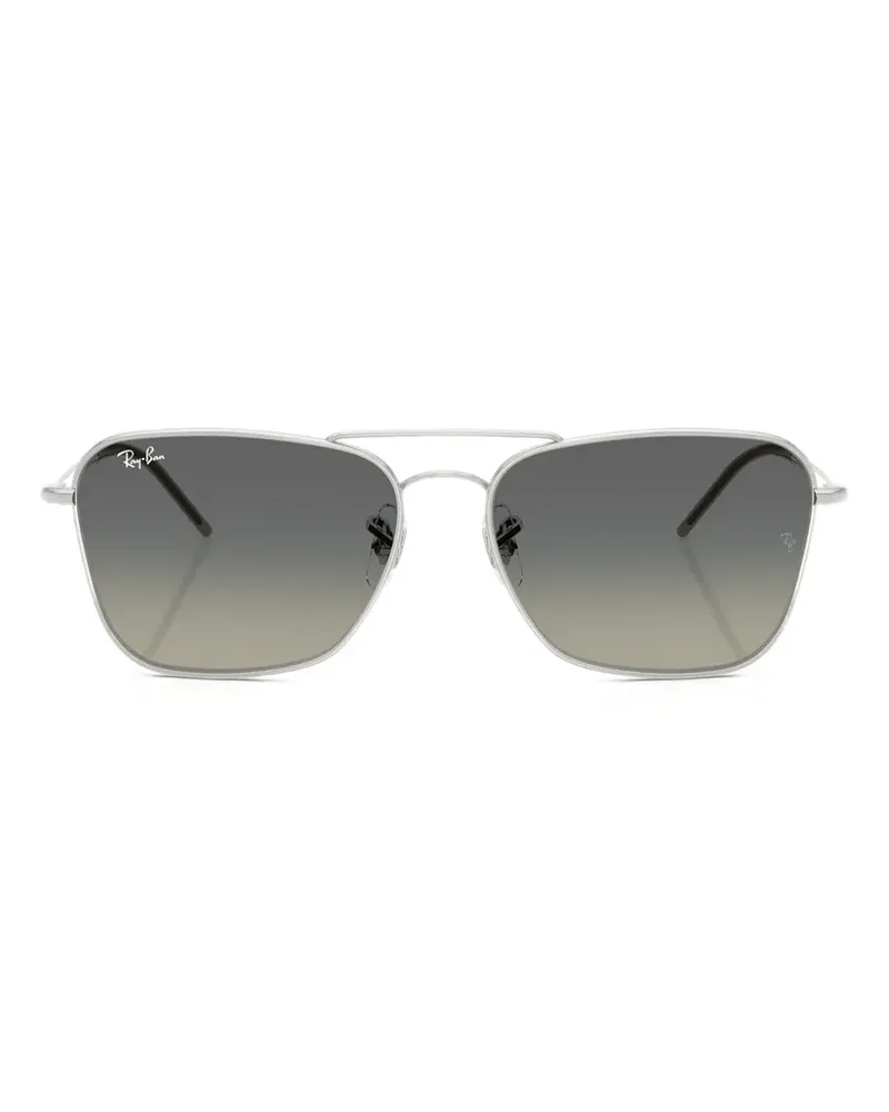 Ray Ban Caravan Reverse Sonnenbrille - Silber Silber