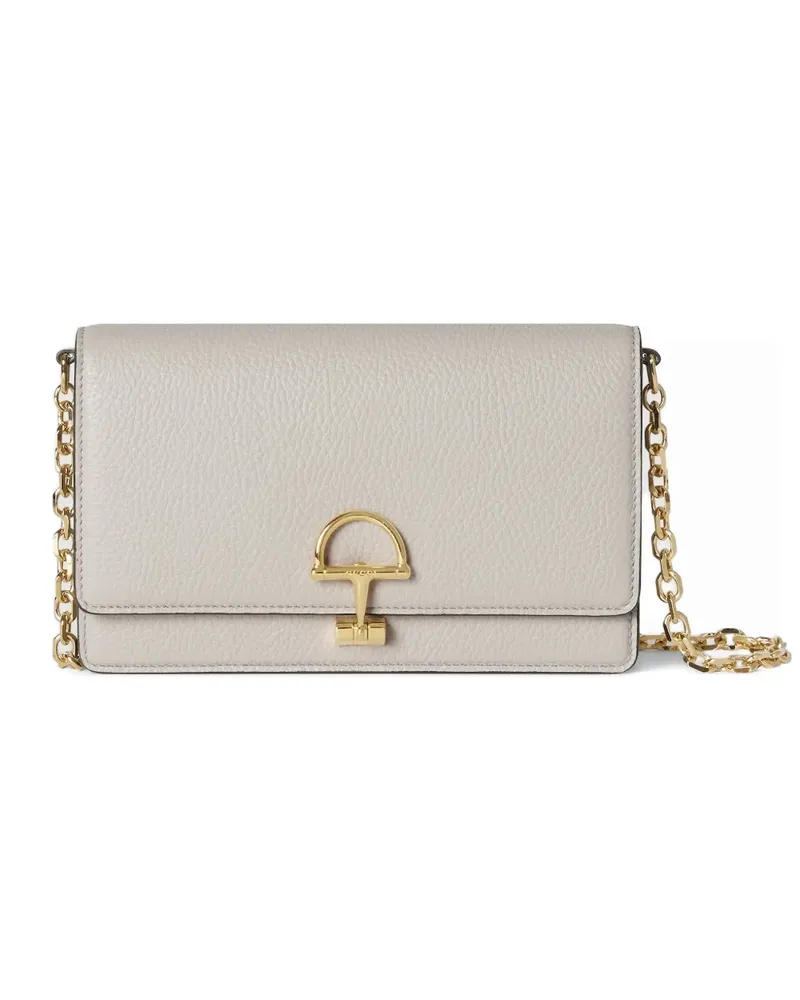 Gucci Half Horsebit Portemonnaie - Grau Grau