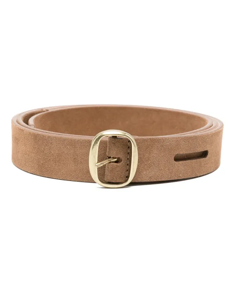 Barbara Bui oval buckle belt - Braun Braun
