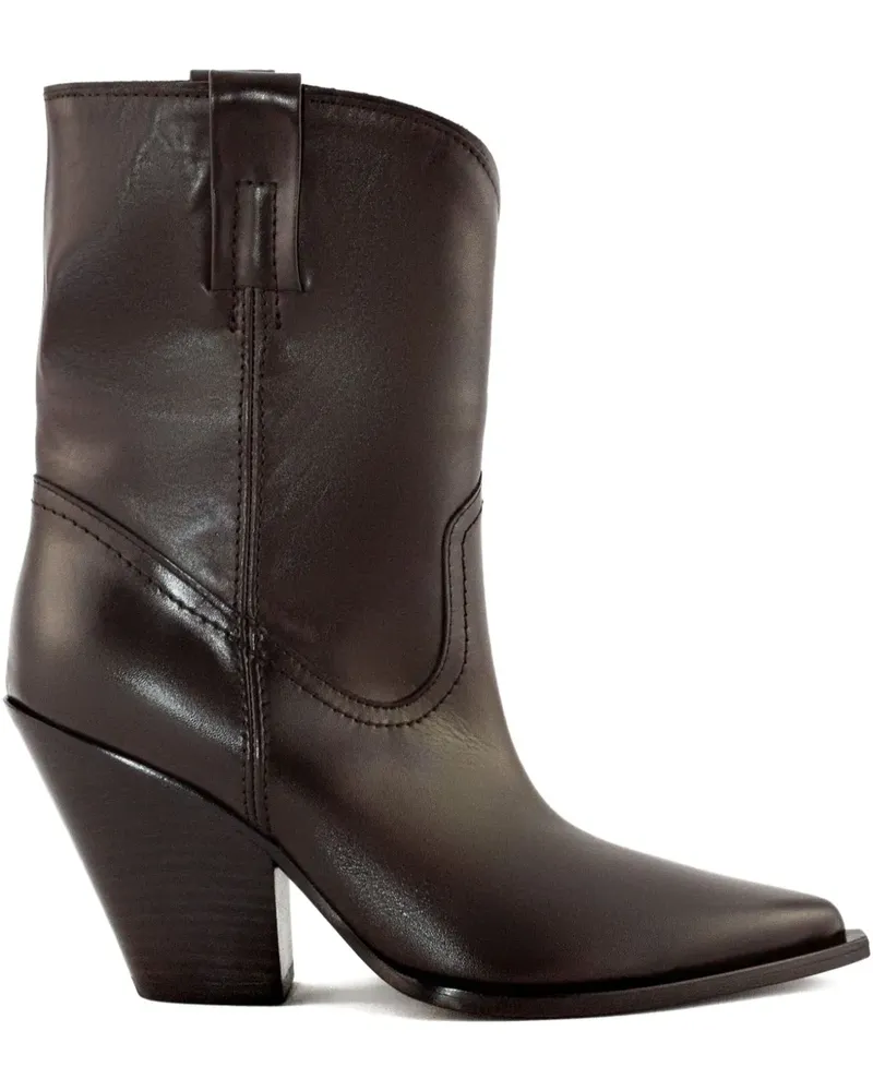 Elena Iachi Elena Stiefel mit spitzer Kappe 90mm - Braun Braun