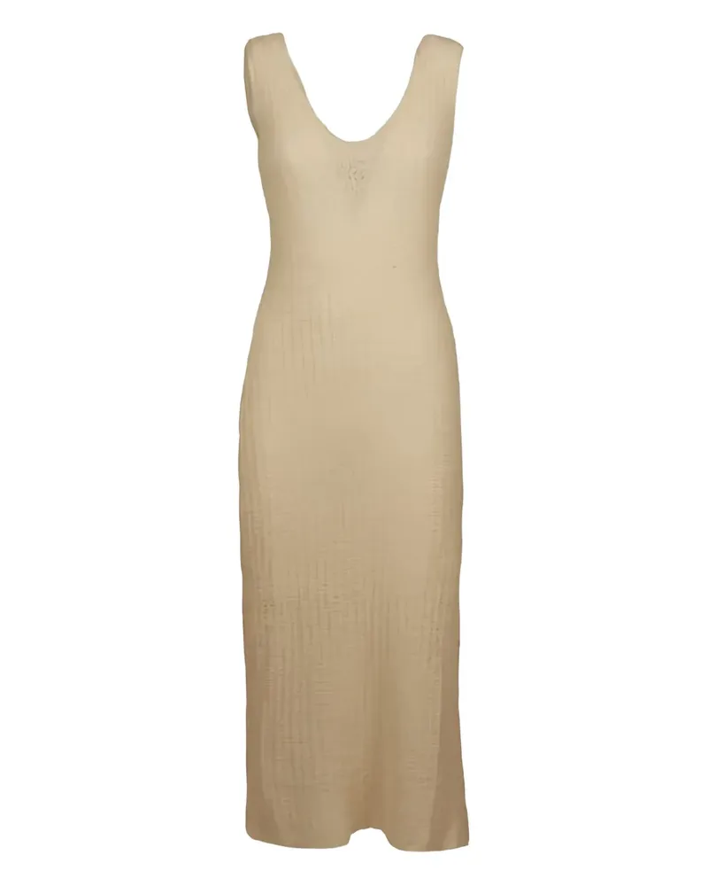 AKEP Texturiertes Kleid - Nude Nude