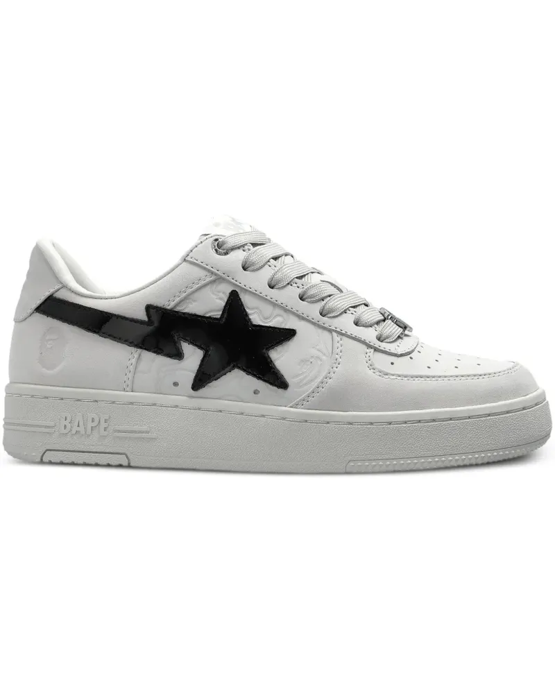 BAPE Sta Sneakers mit Sternverzierung - Weiß Weiß