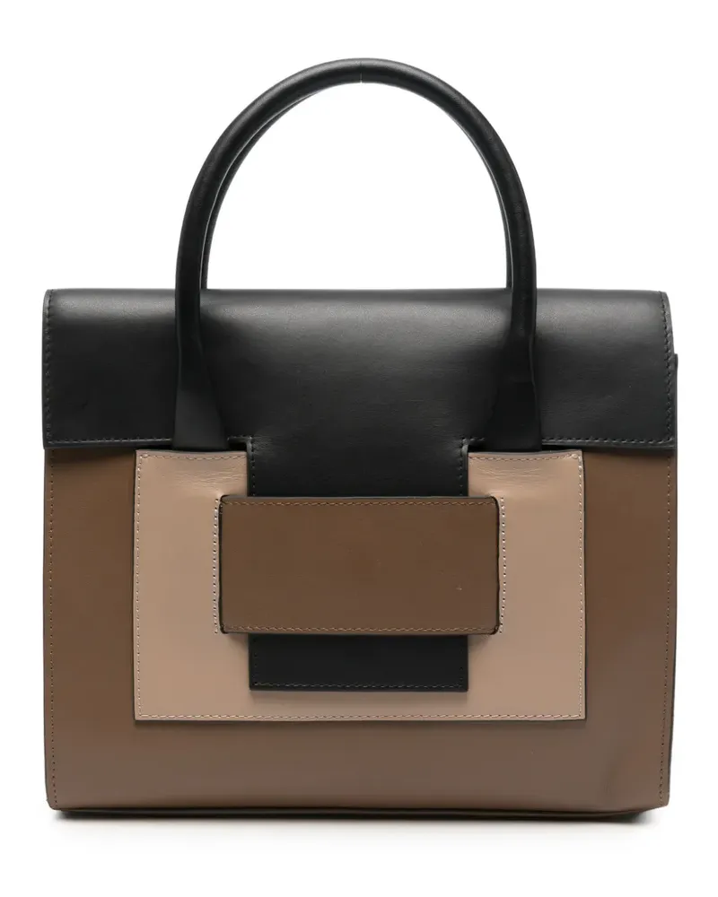 Pierre Hardy Alpha Tote Bag im Color-Block-Design - Schwarz Schwarz