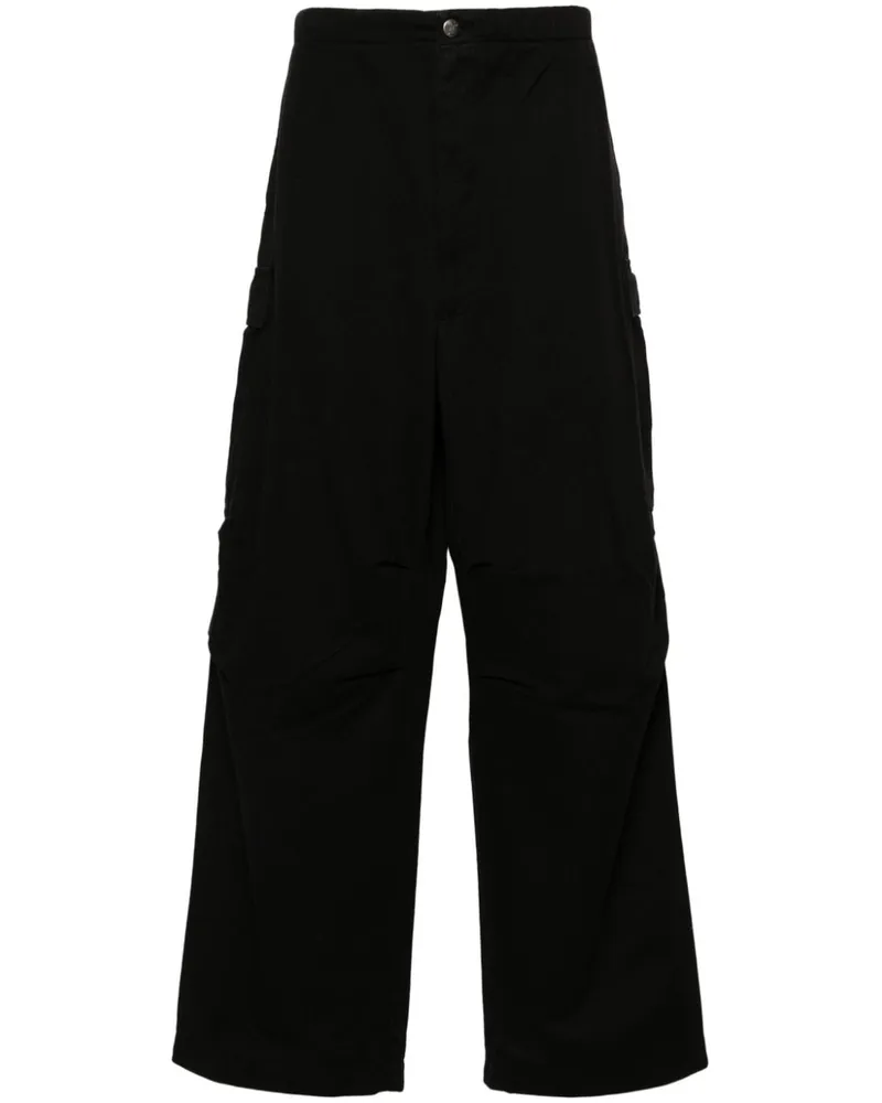 Société Anonyme Weite Indy Oversized-Hose - Schwarz Schwarz