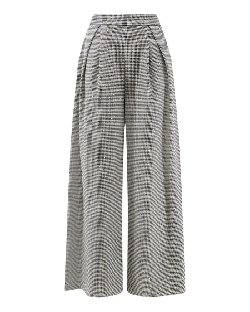 ACTUALEE sequin-embellished trousers - Schwarz Schwarz
