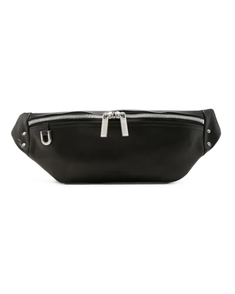 Rick Owens leather belt bag - Schwarz Schwarz