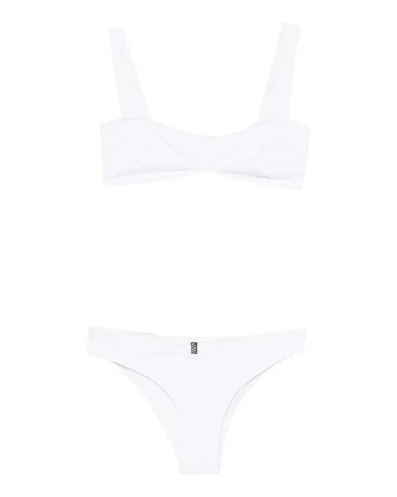 Laura Urbinati twist-detail bikini - Weiß Weiß