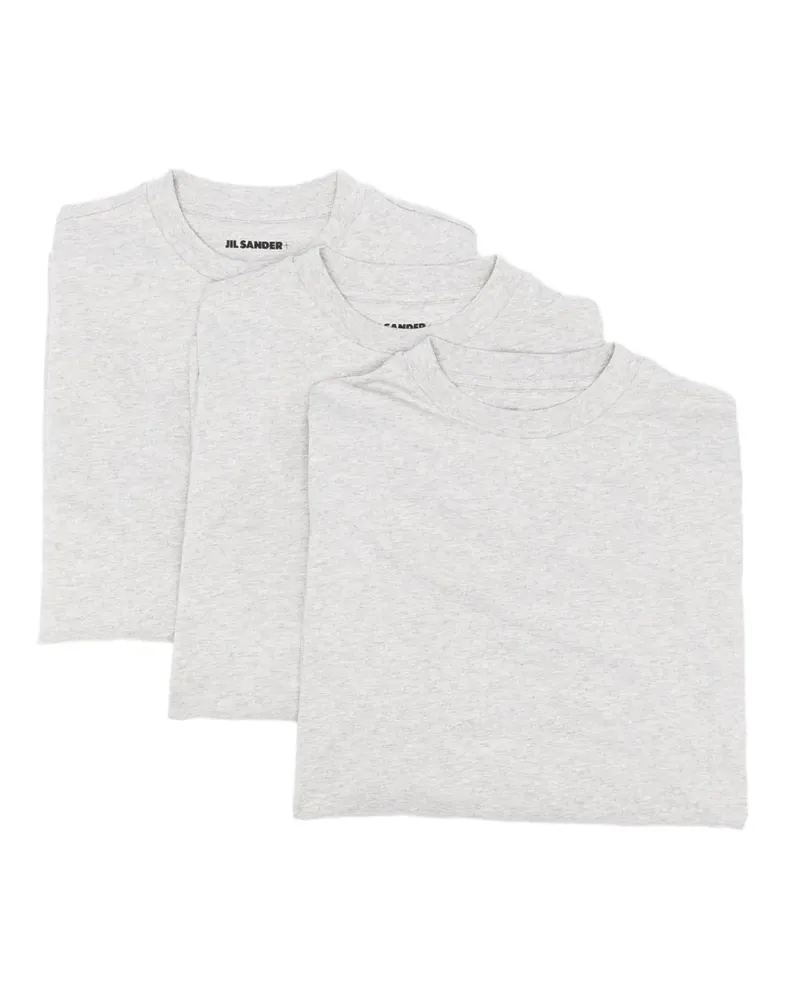 Jil Sander long-sleeve crew-neck T-shirt pack (pack of three) - Grau Grau