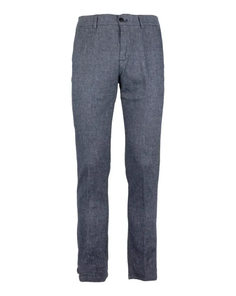 CRUNA Solferino elasticated-waist trousers - Blau Blau