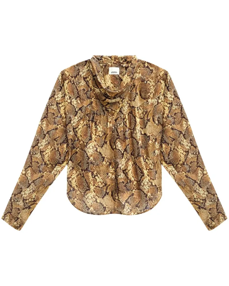 Isabel Marant Cherley Bluse - Nude Nude