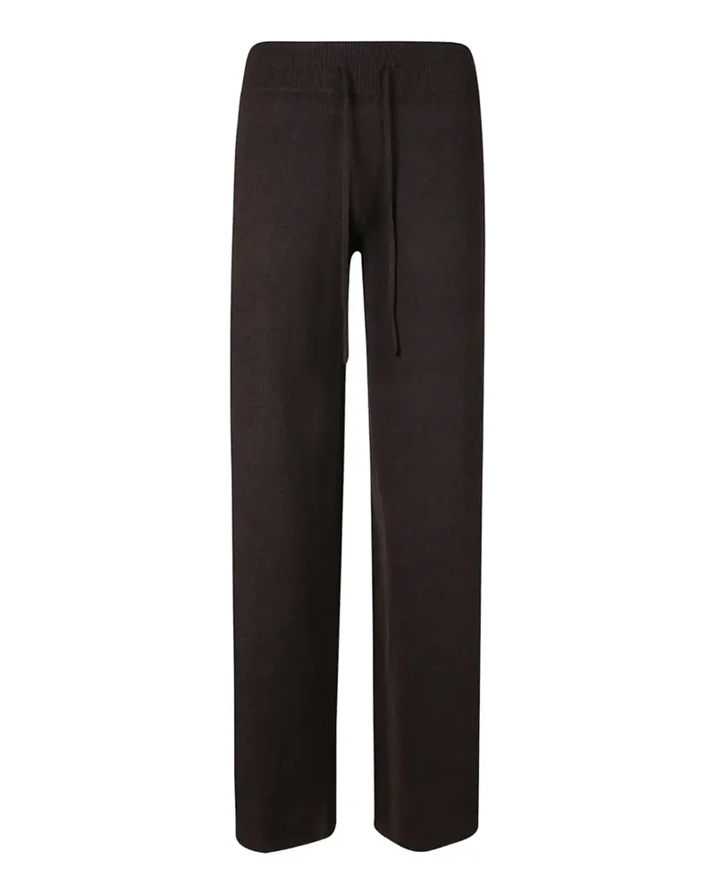 Lisa Yang Sofi drawstring wide-leg trousers - Braun Braun
