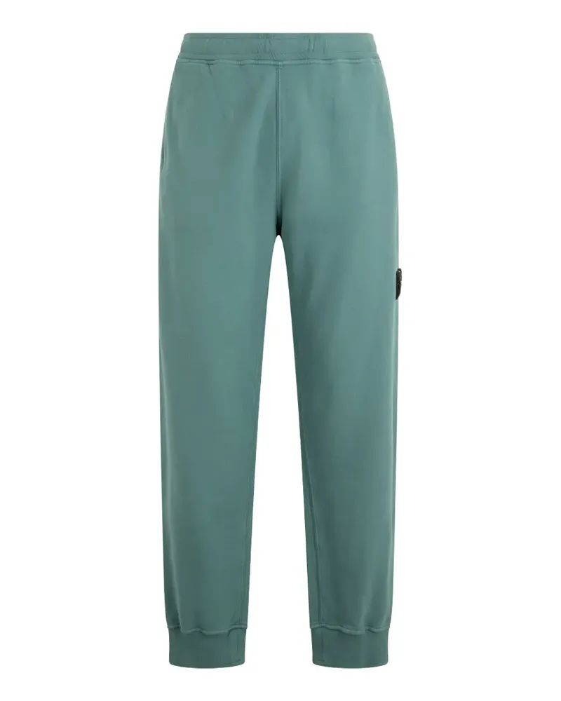 Stone Island Jogginghose mit Kompass-Patch - Grün Grün