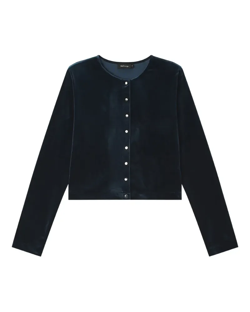 Tout a Coup Cardigan mit Druckknöpfen - Blau Blau