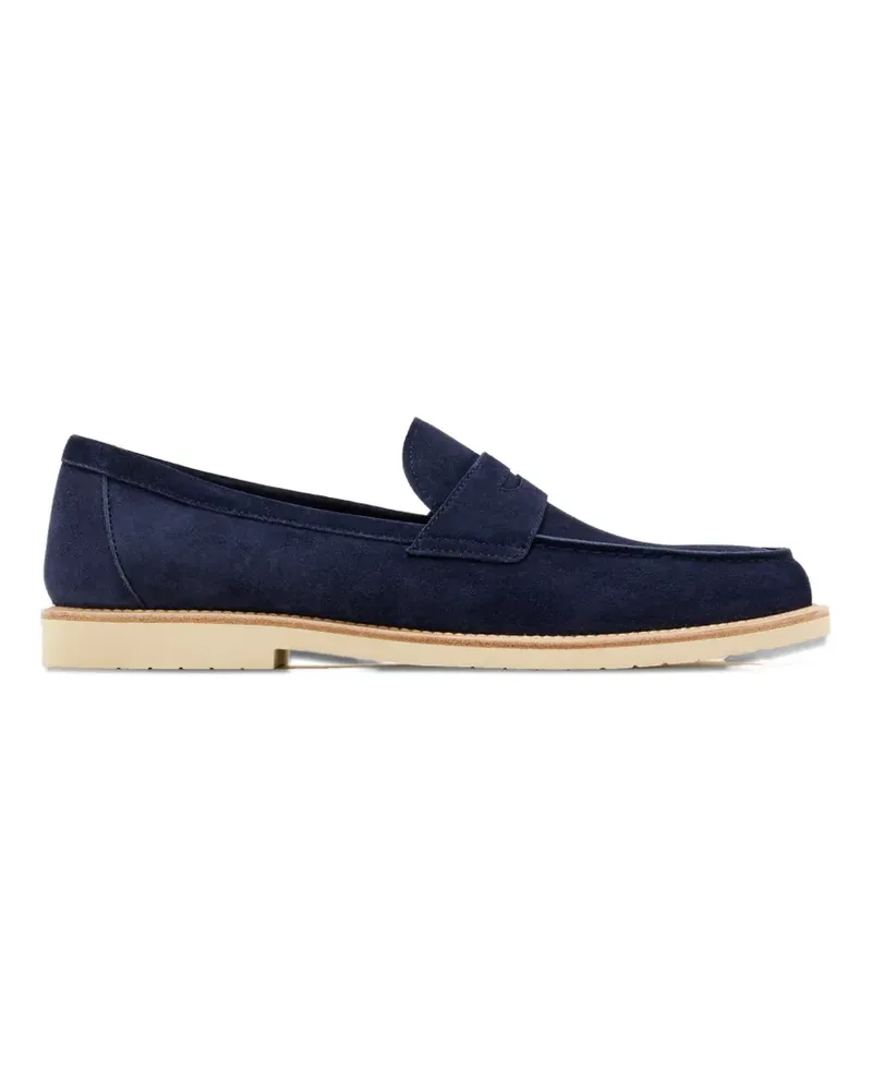 Brunello Cucinelli penny loafers - Blau Blau