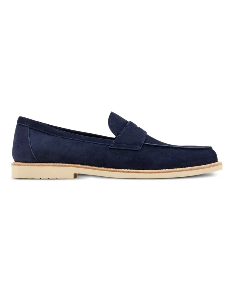Brunello Cucinelli penny loafers - Blau Blau