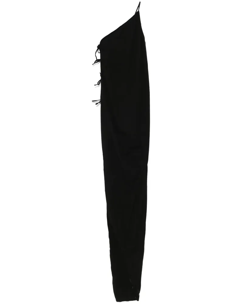 DRKSHDW by Rick Owens Taco Maxikleid - Schwarz Schwarz