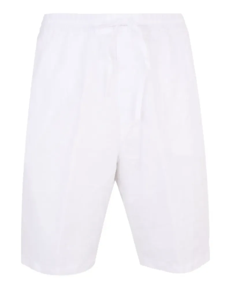 120% Lino Bermudas mit Kordelzug - Weiß Weiß