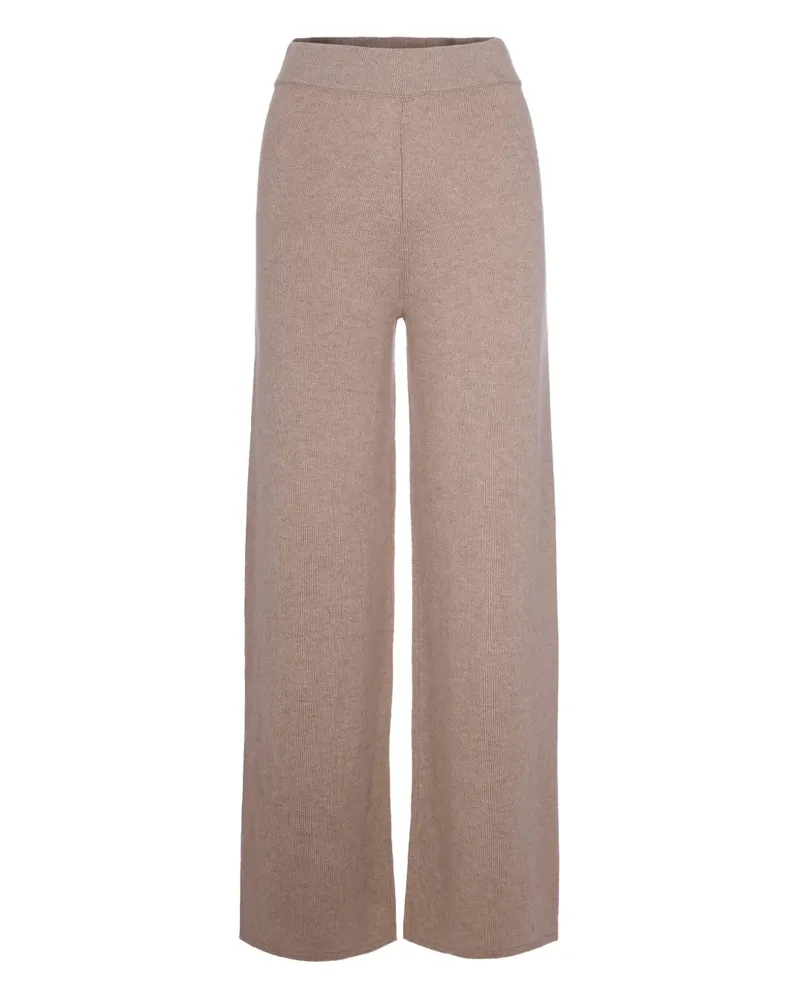 Max Mara Gestrickte Hose - Nude Nude