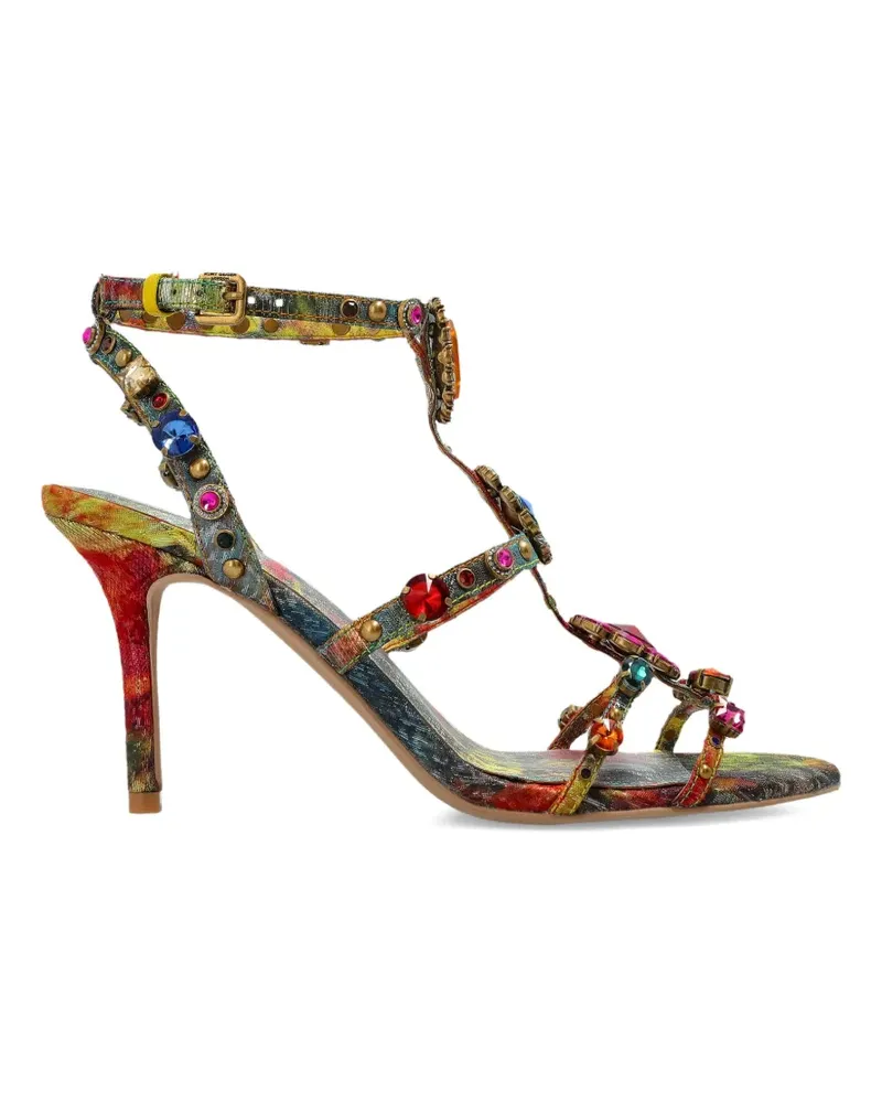 Kurt Geiger jewel gladiator heeled sandals - Gelb Gelb