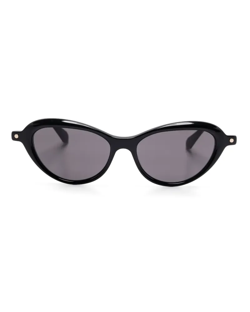 Carven Sonnenbrille mit Cat-Eye-Gestell - Schwarz Schwarz