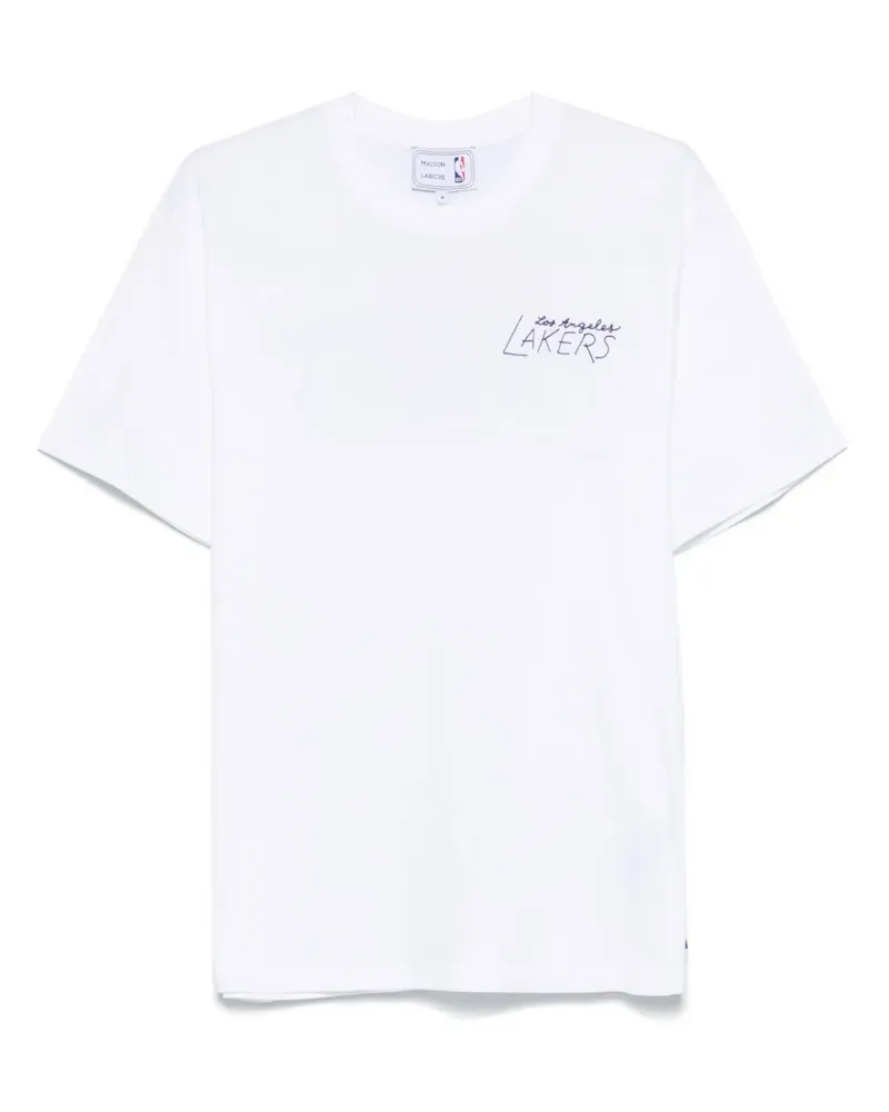 Maison Labiche x NBA Los Angeles Lakers T-Shirt - Weiß Weiß