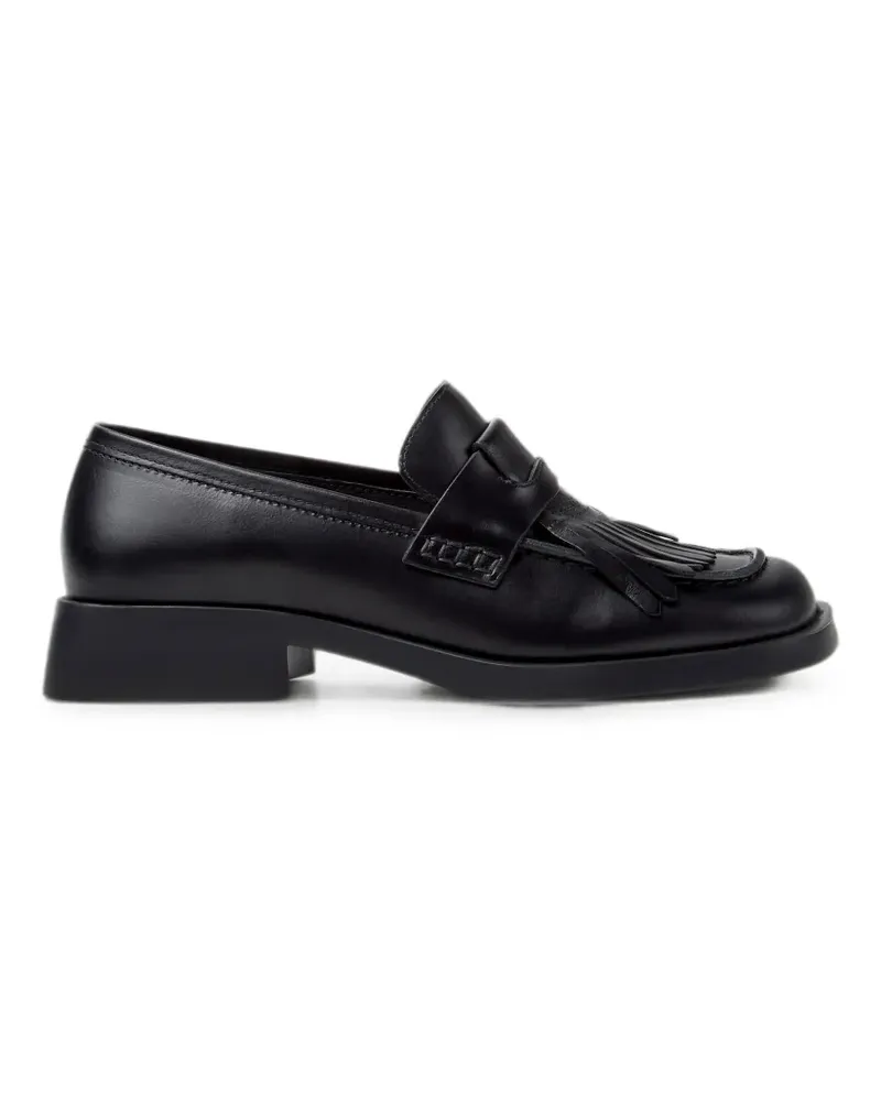 Camper Twins fringed-tassel loafers - Schwarz Schwarz