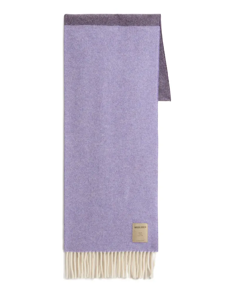 Woolrich Zweifarbiger Schal - Violett Violett