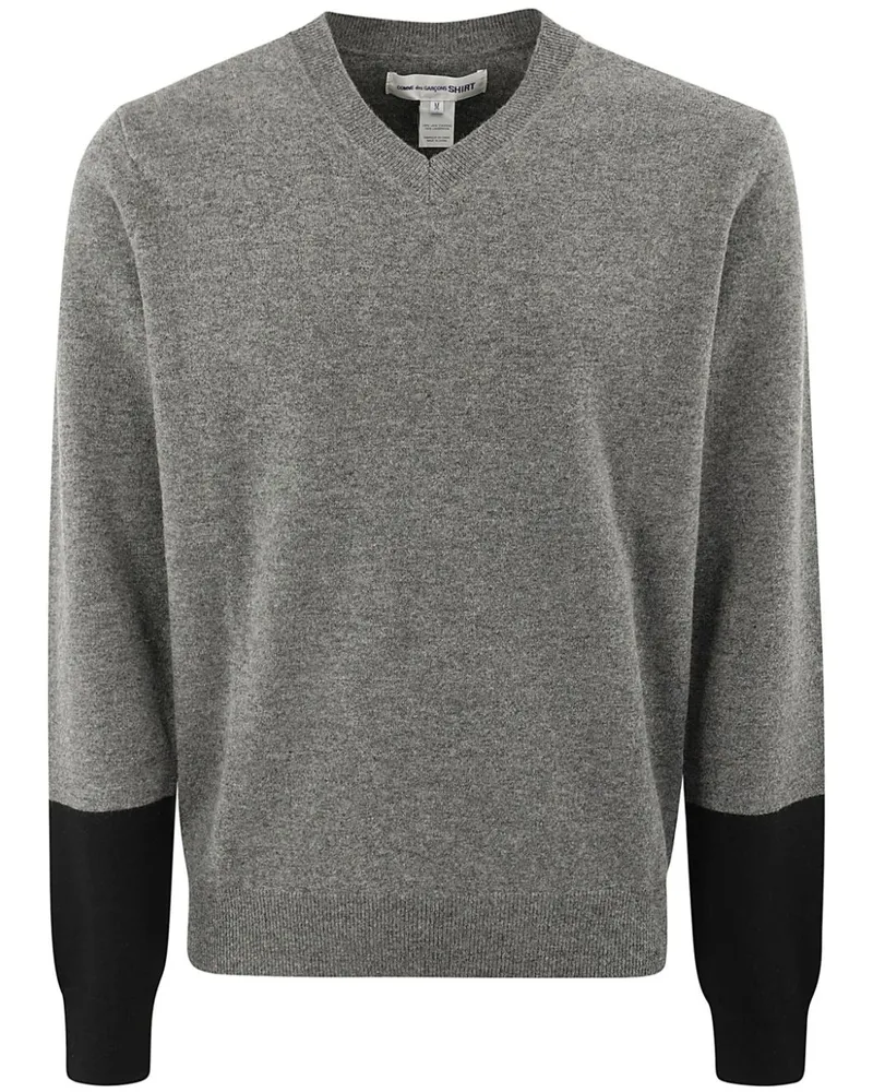 Comme des Garçons Klassischer Pullover - Grau Grau