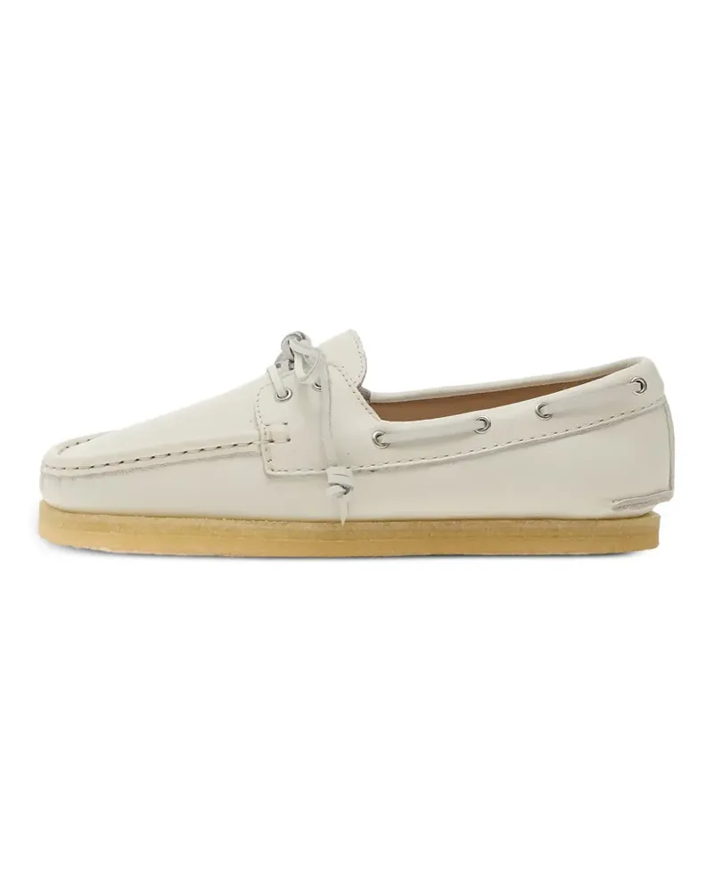 Clarks Klassische Segelschuhe - Weiß Weiß