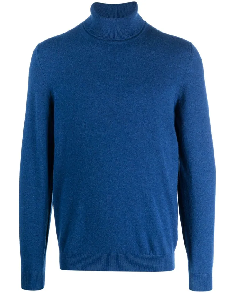 Fedeli Rollkragenpullover aus Kaschmir - Blau Blau