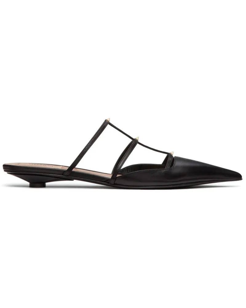 Valentino Garavani Rockstud Wispy Mules 20mm - Schwarz Schwarz