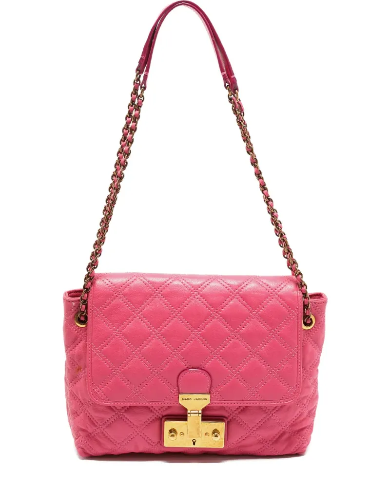 Marc Jacobs Gesteppte Schultertasche - Rosa Rosa