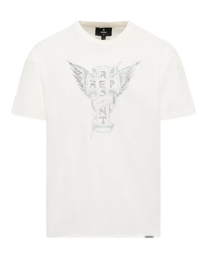 REPRESENT Westside T-Shirt - Weiß Weiß