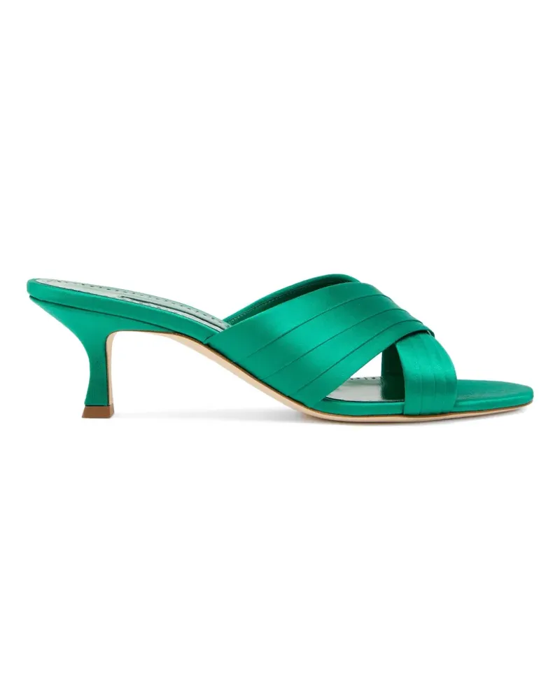 Manolo Blahnik Vieramul sandals - Grün Grün