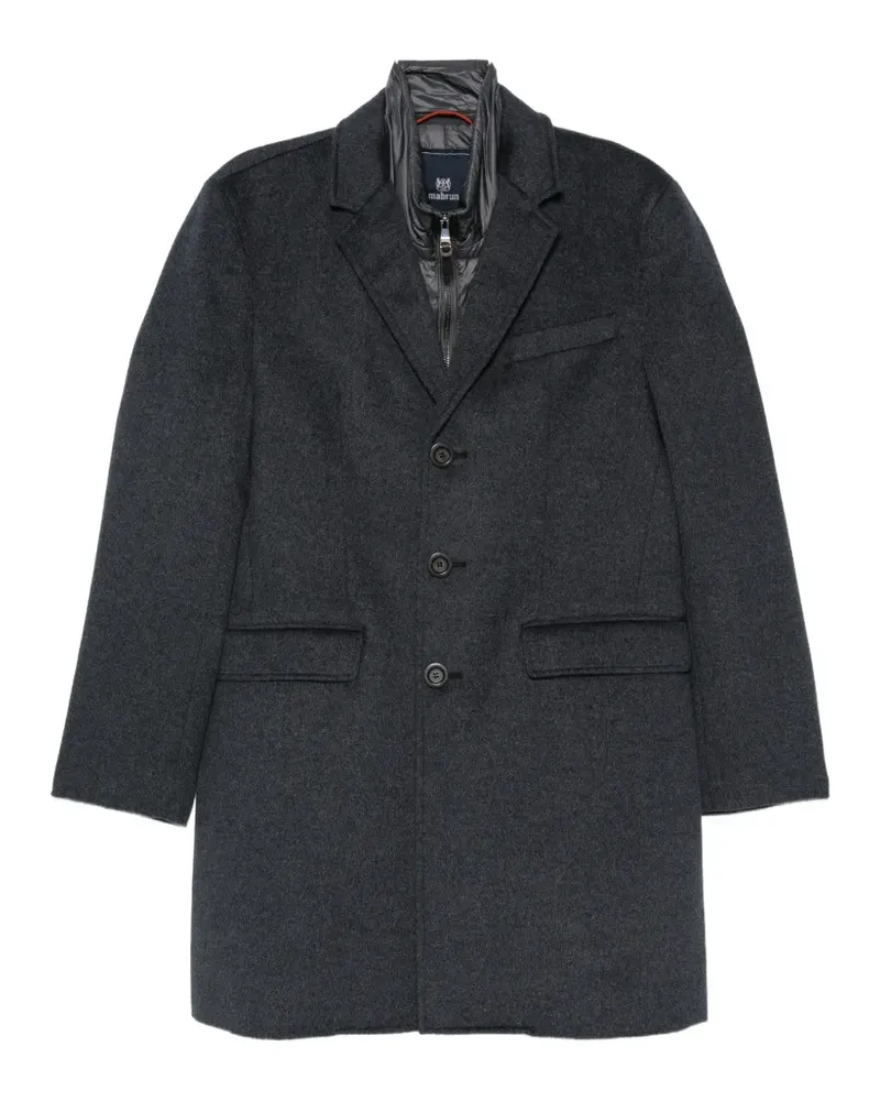 Mabrun Mantel im Layering-Look - Grau Grau