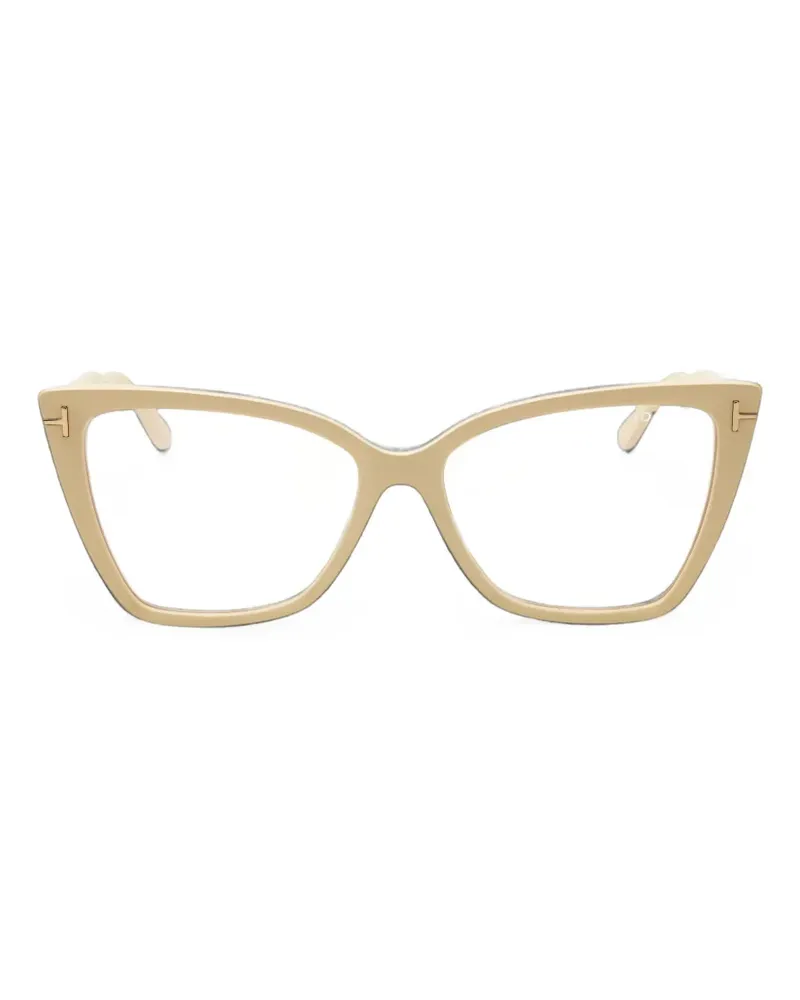 Tom Ford cat-eye glasses - Nude Nude