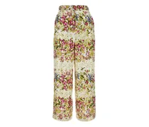 Opersos Satinhose mit Print - Nude