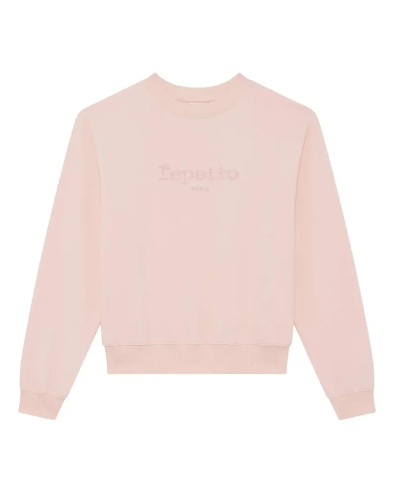 Repetto Essential Sweatshirt mit Logo - Rosa Rosa