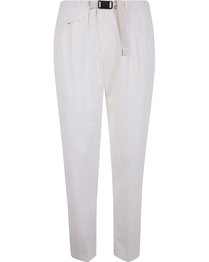 PLAN C Hose mit Tapered-Bein - Weiß Weiß