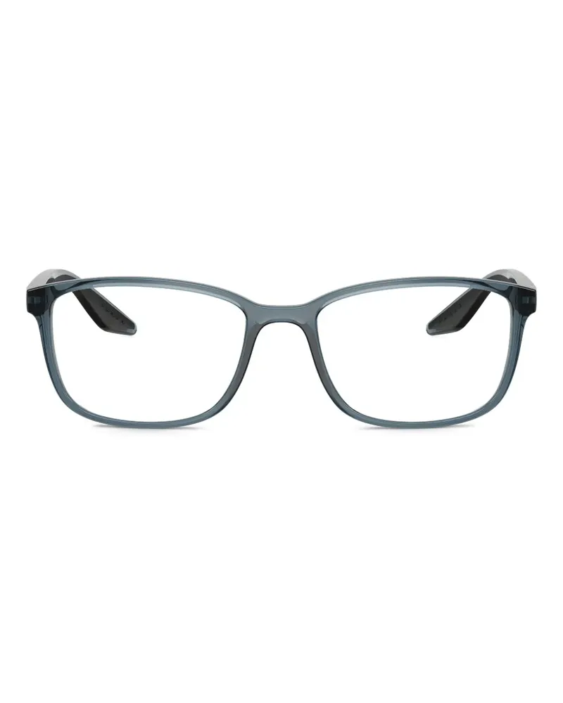 Prada Brille mit eckigem Gestell - Blau Blau