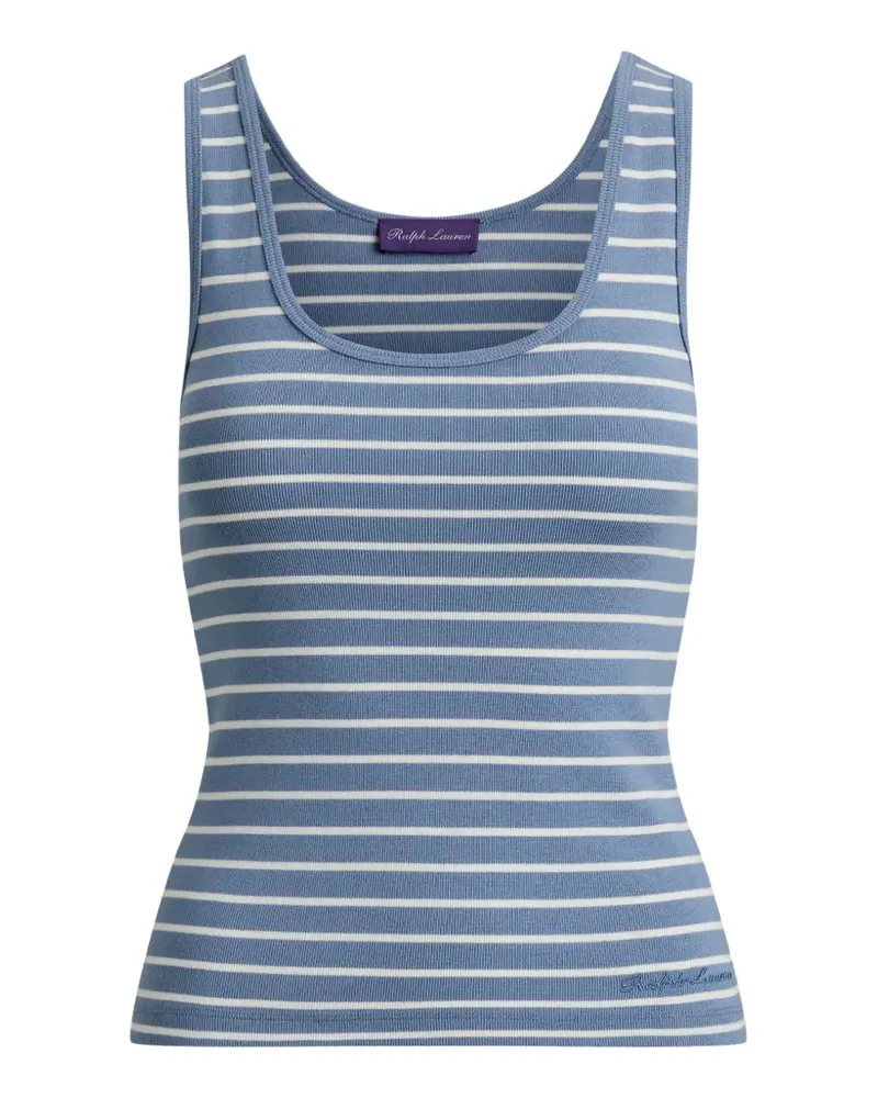 Ralph Lauren Gestreiftes Ellis Tanktop - Blau Blau