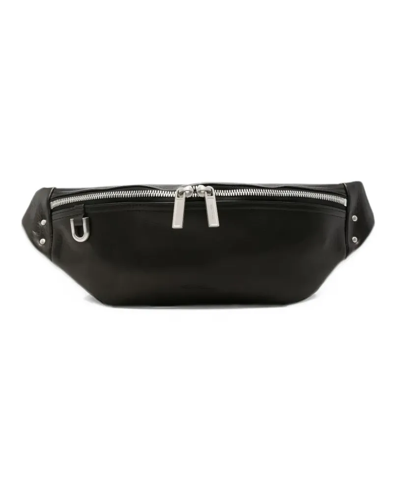 Rick Owens Geo leather belt bag - Schwarz Schwarz