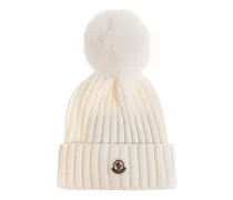 Gerippte Bommelmütze - Nude