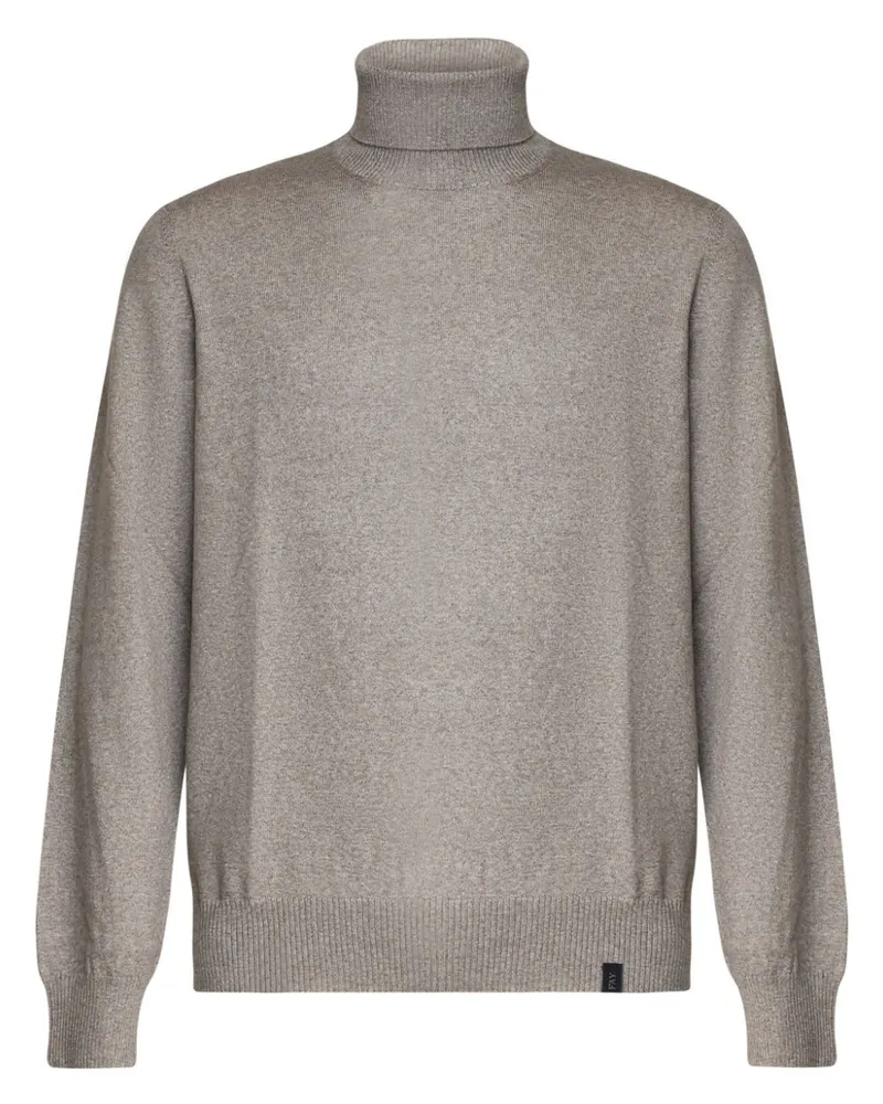 Fay Pullover mit Rollkragen - Grau Grau