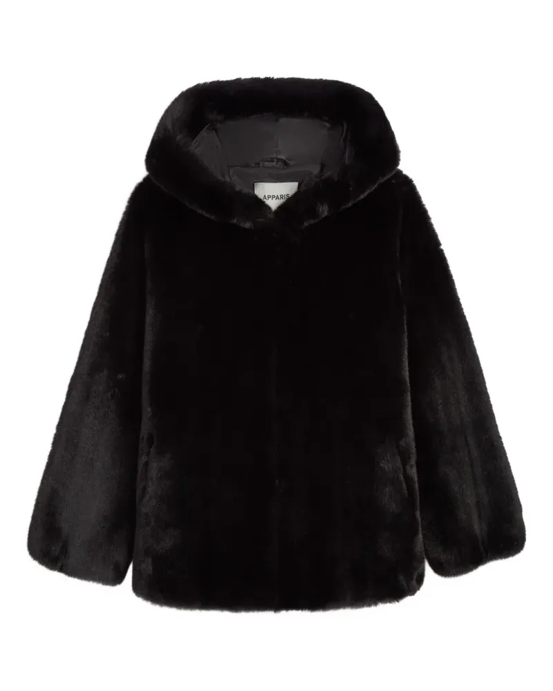 APPARIS Katin Kapuzenjacke - Schwarz Schwarz